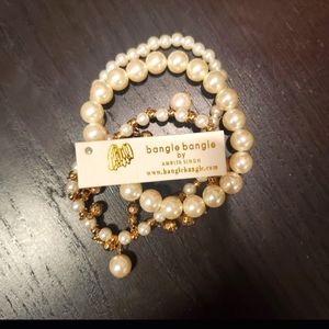 Bangle Bangle 3 Bracelet Set by Amrita Singh